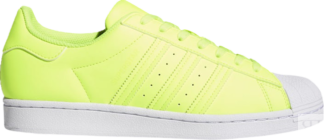 Кроссовки Adidas Superstar 'Solar Yellow', желтый