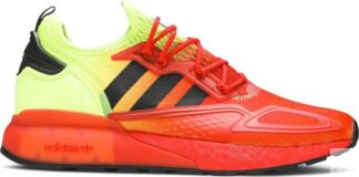 Кроссовки Adidas ZX 2K Boost 'Solar Yellow Red', красный