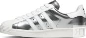 Кроссовки Adidas Prada x Superstar 'Silver Metallic', серебряный FX4546 | Silver фото 3