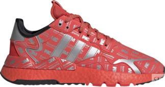 Кроссовки Adidas 3M x Nite Jogger '3M Logo Print - Hi Res Red', красный