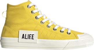 Кроссовки Adidas ALIFE x Nizza High 'Yellow', желтый