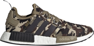 Кроссовки Adidas NMD_R1 'Savanna Camo', коричневый