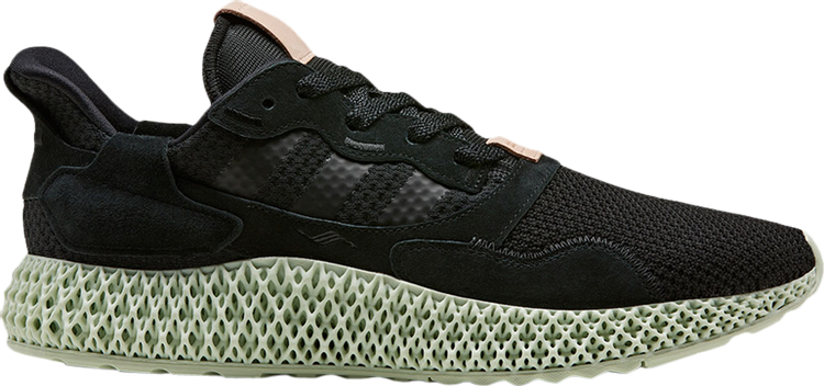 Кроссовки Adidas Hender Scheme x ZX 4000 Futurecraft 4D 'Black', черный F36147 | Black фото 1