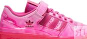 Кроссовки Adidas Jeremy Scott x Forum Low 'Dipped - Solar Pink', розовый GZ8818 | Pink фото 2