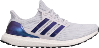 Кроссовки Adidas UltraBoost 'Grey White Blue', серый