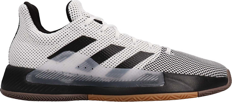 Кроссовки Adidas Pro Bounce Madness Low 2019 'Footwear White', черный BB9222 | Black фото 1