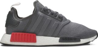 Кроссовки Adidas NMD_R1 'Grey Red', серый