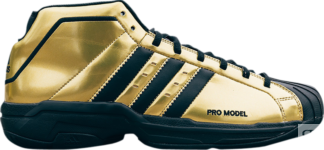 Кроссовки Adidas Pro Model 2G 'Gold Metallic', золотой