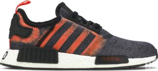 Кроссовки Adidas NMD_R1 'Stencil Pack - Solar Red', черный