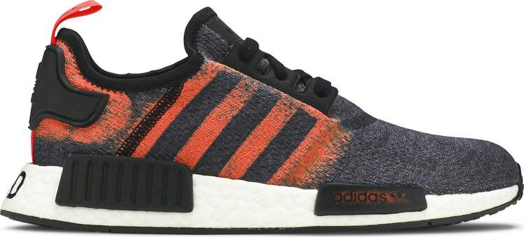 Кроссовки Adidas NMD_R1 'Stencil Pack - Solar Red', черный G27917 | Black фото 1