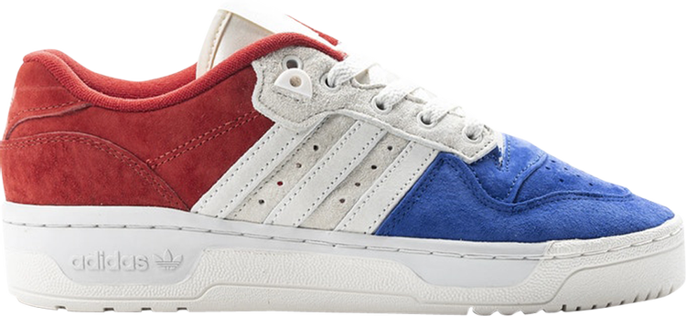 Кроссовки Adidas Rivalry Low XLD 'Royal White Scarlet', многоцветный EF6414 | Multi-Color фото 1