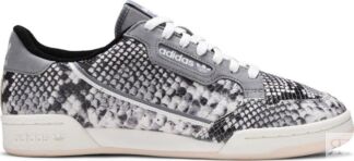 Кроссовки Adidas Continential 80 'Grey Snakeskin', серый