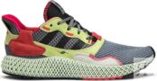 Кроссовки Adidas ZX 4000 Futurecraft 4D 'Grey Yellow', серый BD7927 | Grey фото 1