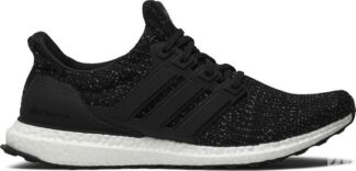 Кроссовки Adidas UltraBoost 4.0 'Black White Speckle', черный