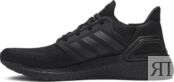 Кроссовки Adidas UltraBoost 20 'Triple Black', черный EG0691 | Black фото 3