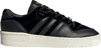 Кроссовки Adidas Rivalry Low 'Velvet Pack - Black', черный