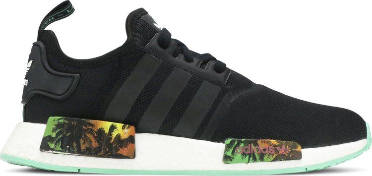 Кроссовки Adidas NMD_R1 'Palm Trees', черный EF2330 | Black фото 1