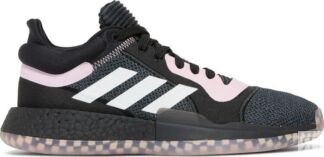 Кроссовки Adidas Marquee Boost Low 'Black Pink', черный