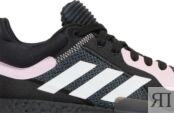 Кроссовки Adidas Marquee Boost Low 'Black Pink', черный EE6858 | Black фото 2