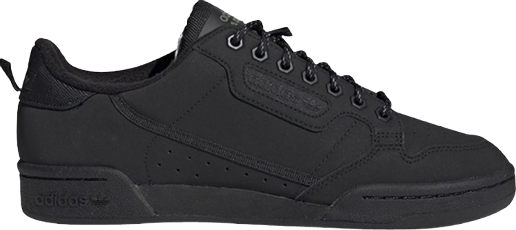 Кроссовки Adidas Continental 80 'Triple Black', черный FV4631 | Black фото 1