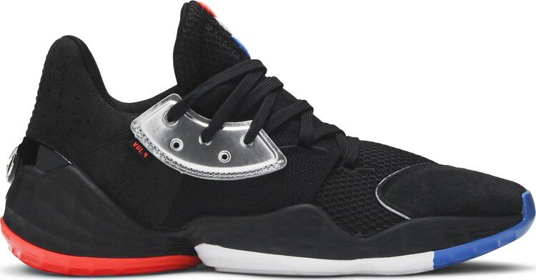 Кроссовки Adidas Harden Vol. 4 'Barbershop', черный F97187 | Black фото 1