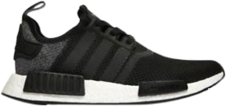 Кроссовки Adidas NMD_R1 'Black Grey Wool', черный