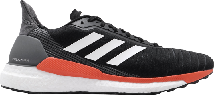 Кроссовки Adidas Solar Glide 19 'Solar Orange', черный G28062 | Black фото 1