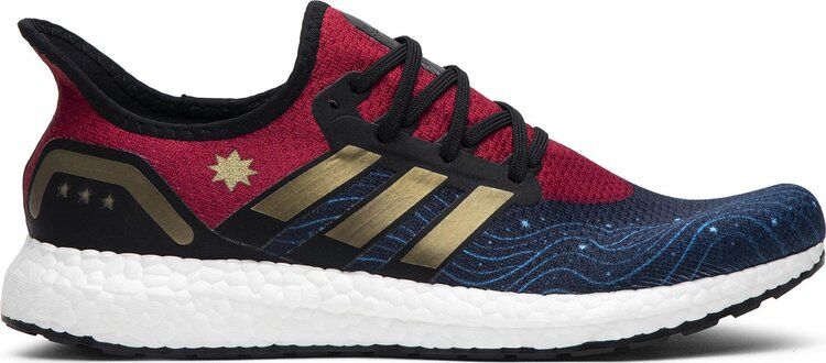 Кроссовки Adidas Marvel x Speedfactory AM4CM 'Captain Marvel', синий FV3564 | Blue фото 1