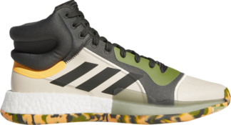 Кроссовки Adidas Marquee Boost 'Camo Sole', зеленый