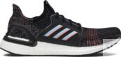 Кроссовки Adidas UltraBoost 2019 'Black Glow Blue', черный G54011 | Black фото 1