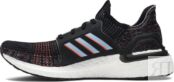 Кроссовки Adidas UltraBoost 2019 'Black Glow Blue', черный G54011 | Black фото 3