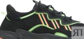 Кроссовки Adidas Ozweego 'Black Green Orange', черный EE5696 | Black фото 2