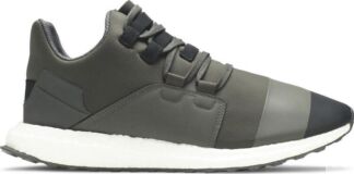 Кроссовки Adidas Y-3 Kozoko Low 'Black Olive', зеленый