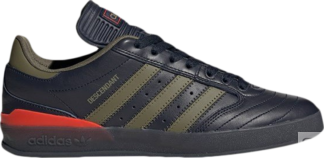 Кроссовки Adidas Descendant x Crustar 'Olive Stripes', синий