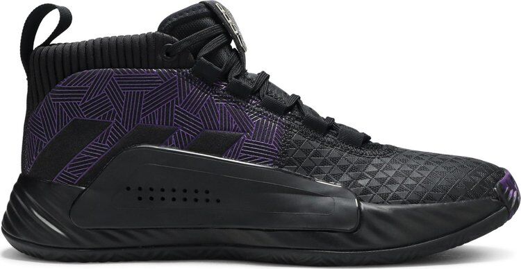 Кроссовки Adidas Marvel x Dame 5 'Heroes Among Us: Black Panther', черный EF2259 | Black фото 1