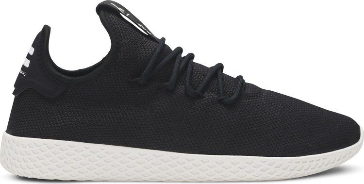 Кроссовки Adidas Pharrell x Tennis HU 'Core Black', черный AQ1056 | Black фото 1