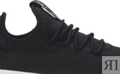 Кроссовки Adidas Pharrell x Tennis HU 'Core Black', черный AQ1056 | Black фото 2