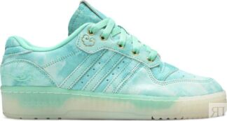 Кроссовки Adidas Rivalry Low 'Hi Res Green', бирюзовый