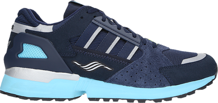 Кроссовки Adidas ZX 10000C 'Collegiate Navy', синий EG8968 | Blue фото 1