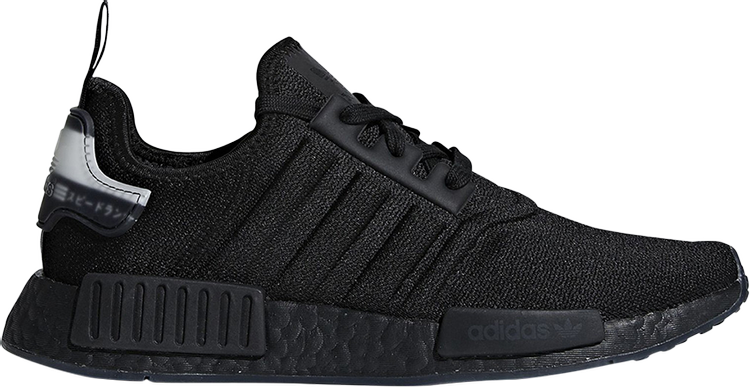 Кроссовки Adidas NMD_R1 'Molded Stripes', черный BD7745 | Black фото 1