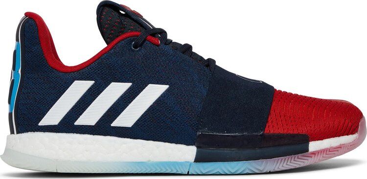 Кроссовки Adidas Harden Vol. 3 'Rockets 90s Jersey', синий G54024 | Blue фото 1