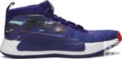 Кроссовки Adidas Dame 5 'Collegiate Purple', фиолетовый EF0500 | Purple фото 1