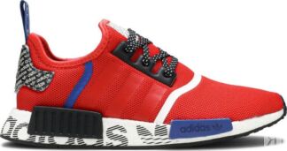 Кроссовки Adidas NMD_R1 'Active Red Black', красный