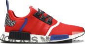 Кроссовки Adidas NMD_R1 'Active Red Black', красный FV5214 | Red фото 1