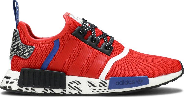 Кроссовки Adidas NMD_R1 'Active Red Black', красный FV5214 | Red фото 1