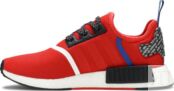 Кроссовки Adidas NMD_R1 'Active Red Black', красный FV5214 | Red фото 3