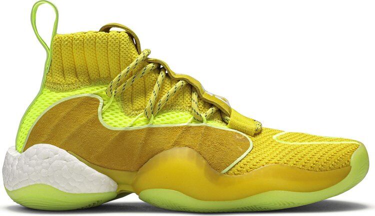 Кроссовки Adidas Pharrell x Crazy BYW X 'Bright Yellow', желтый EG7724 | Yellow фото 1