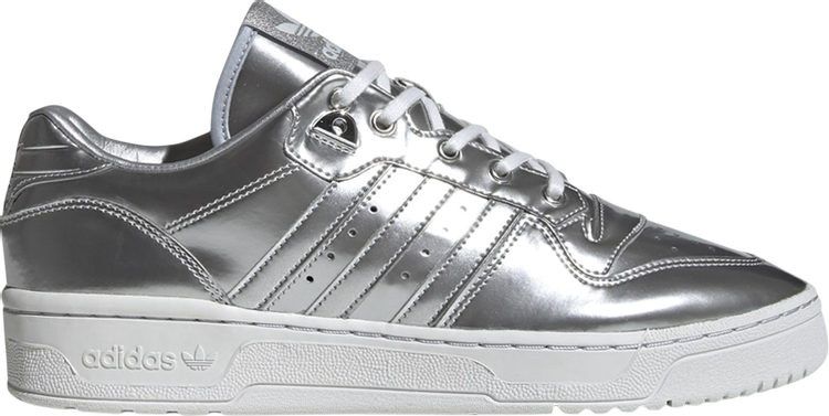 Кроссовки Adidas Rivalry Low 'Silver Metallic', серебряный FV4291 | Silver фото 1