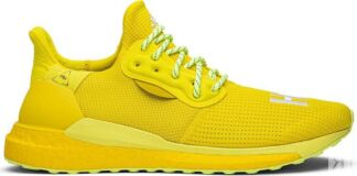 Кроссовки Adidas Pharrell x Solar Hu Glide 'Bright Yellow', желтый