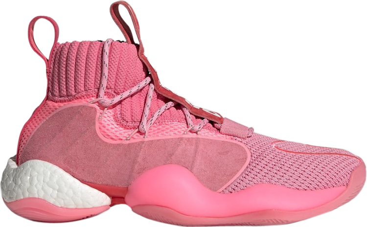 Кроссовки Adidas Pharrell x Crazy BYW X 'Hyper Pink', розовый EG7723 | Pink фото 1